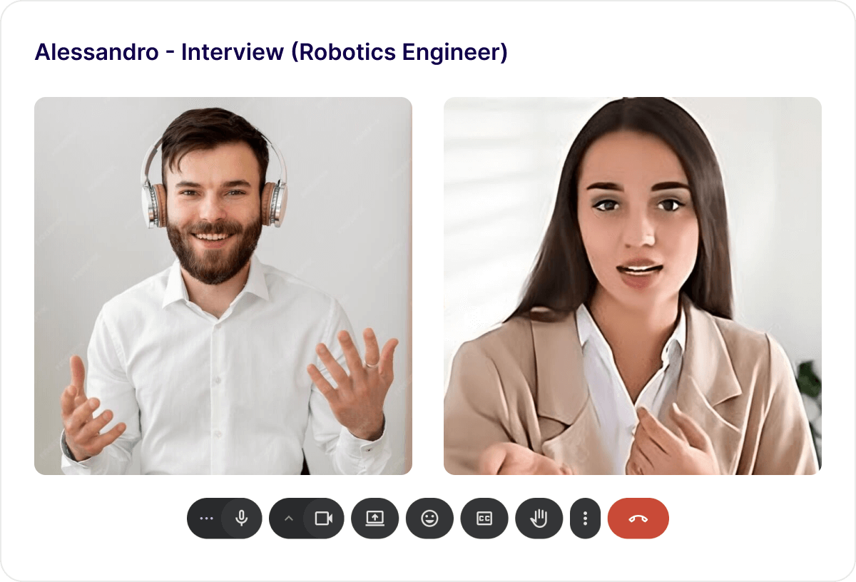 Keeping humans-in-the-loop, for highest quality candidates.